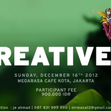Creative Composite Workshop series Megarasa cafe, Kota Tua, Jakarta | December 16th. 2012 15 particitant only by je 